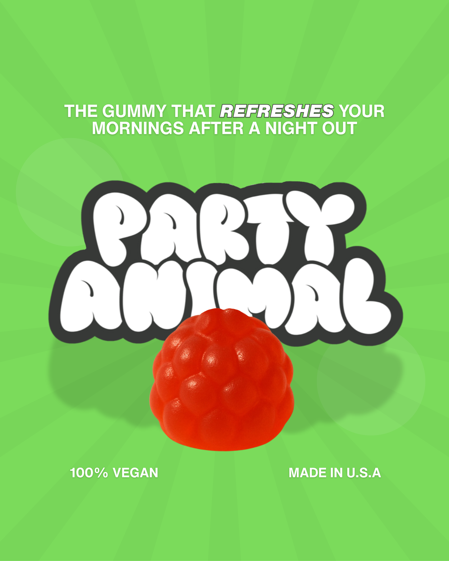 Party Animals Anti-Hangover Gummies