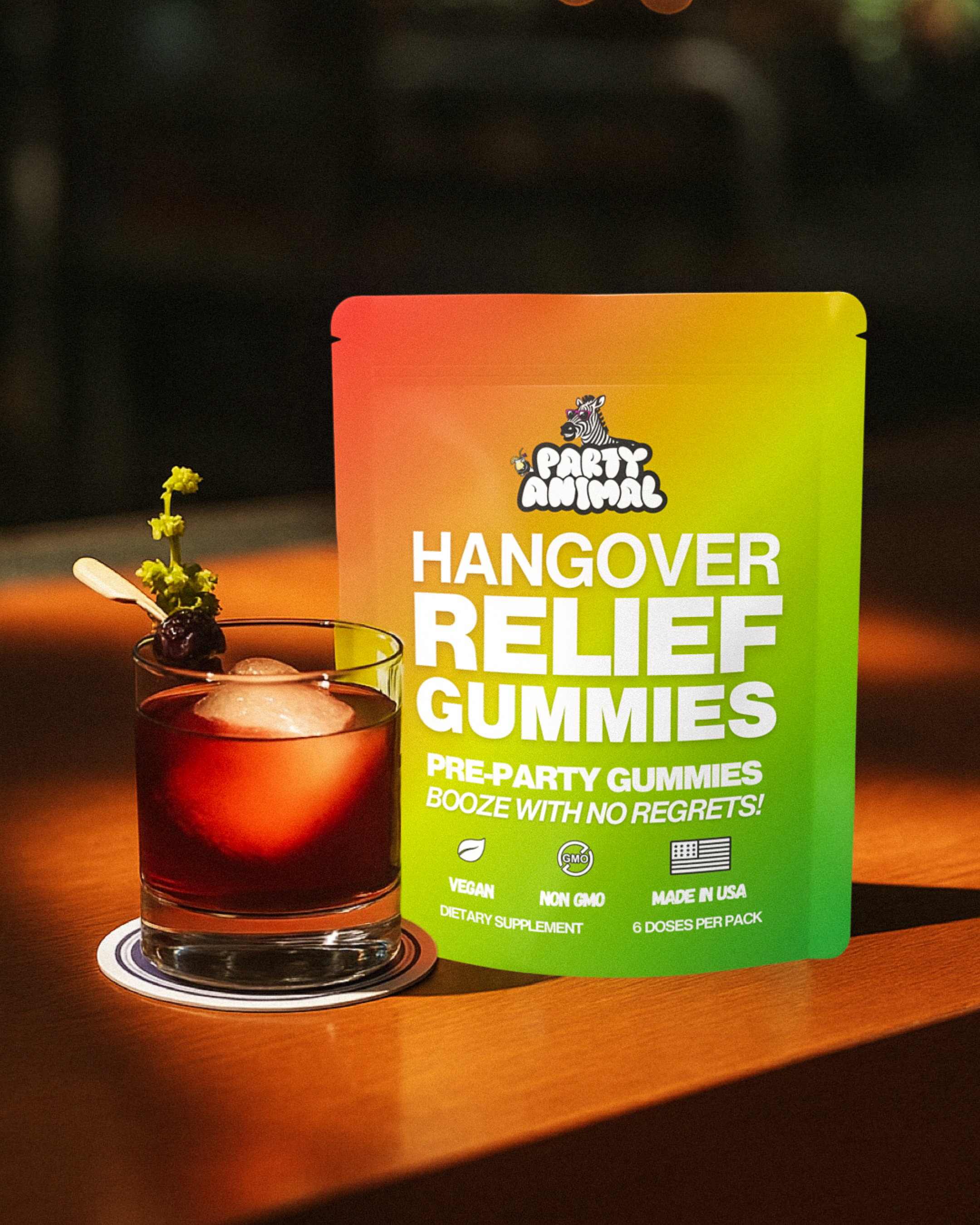 Party Animals Anti-Hangover Gummies